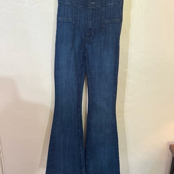 Fantastic We The Free People Just Float On flare bell bottom 25 Made in Turkey - Picture 7 of 12